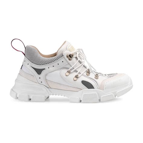 gucci flashtrek white men's